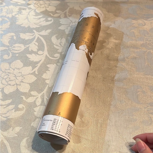 BRAND NEW Scratch Map Poster 47 x 29.7cm - Picture 4 of 5